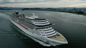 Cruzeiros movimentam 10 mil pessoas no Porto de Santos, nesta segunda-feira