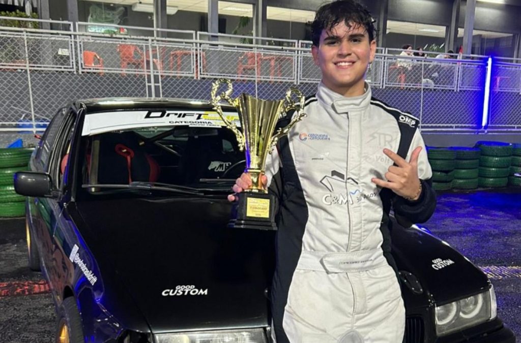 Piloto santista conquista o título paulista de drift