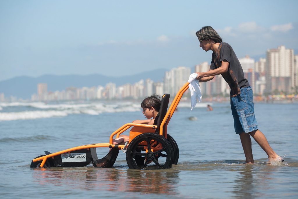 PG amplia o Praia Acessível e programa terá quatro polos na temporada de verão