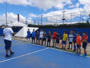 Projeto da Guarda Municipal abre 200 vagas  para aulas de futsal e voleibol em Guarujá