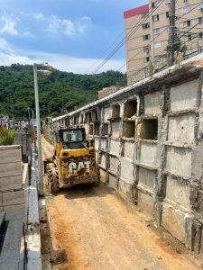 Santos dá início a obras de ampliação de cemitério; saiba qual