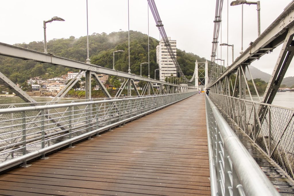 Ponte Pênsil será interditada nesta segunda-feira