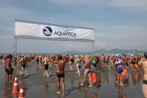 Prova Aquática comemora 480 anos de Santos. Inscrições abrem nesta quarta