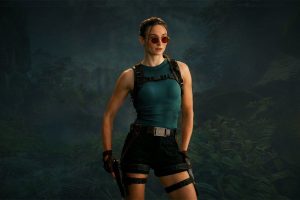 Amazon divulga a primeira imagem de Sophie Turner como Lara Croft