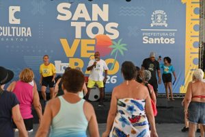Semana agitada com dança e música nas Tendas de Santos
