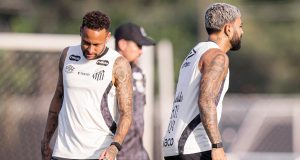 Com Neymar e Gabigol, Santos enfrenta o Velo Clube na Vila