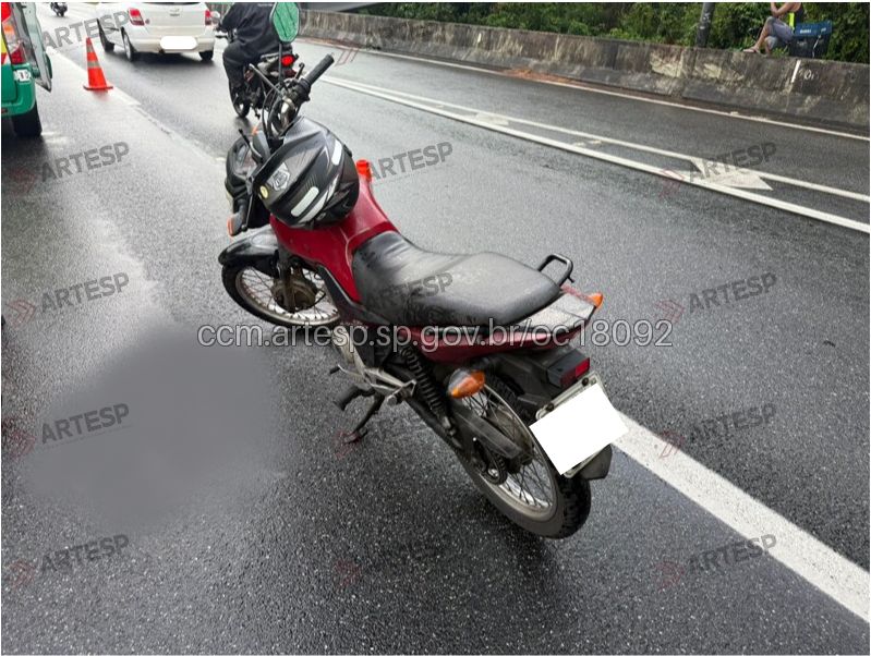 Motociclista morre atropelado após sofrer queda na Interligação