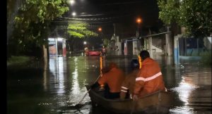 Peruíbe registra mais de 400 pessoas desalojadas pelas fortes chuvas