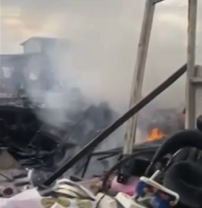 Novo incêndio atinge moradias no Caminho São Sebastião
