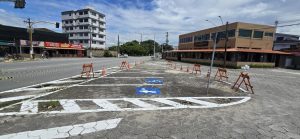 Guarujá cria novas vagas de estacionamento no Santa Rosa