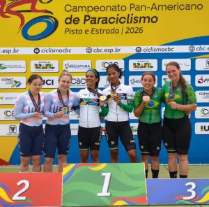 Atletas de Santos garantem medalhas no primeiro dia do Pan-Americano de Paraciclismo