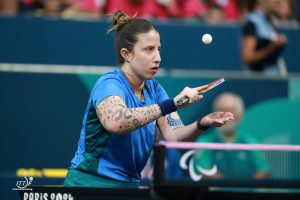 Atleta de Santos assume a ponta do ranking mundial de tênis de mesa paralímpico de duplas