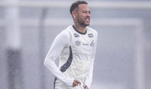 Neymar está cortado do jogo do Santos contra o Mirassol pelo Brasileirão