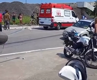 Acidente deixa jovem gravemente ferido em Praia Grande