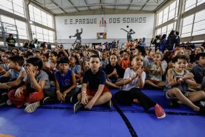Escola de Cubatão vira modelo para programa educacional do Governo de SP
