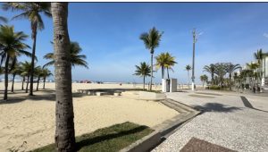 Jovem entra no mar e desaparece na Praia da Gulhermina