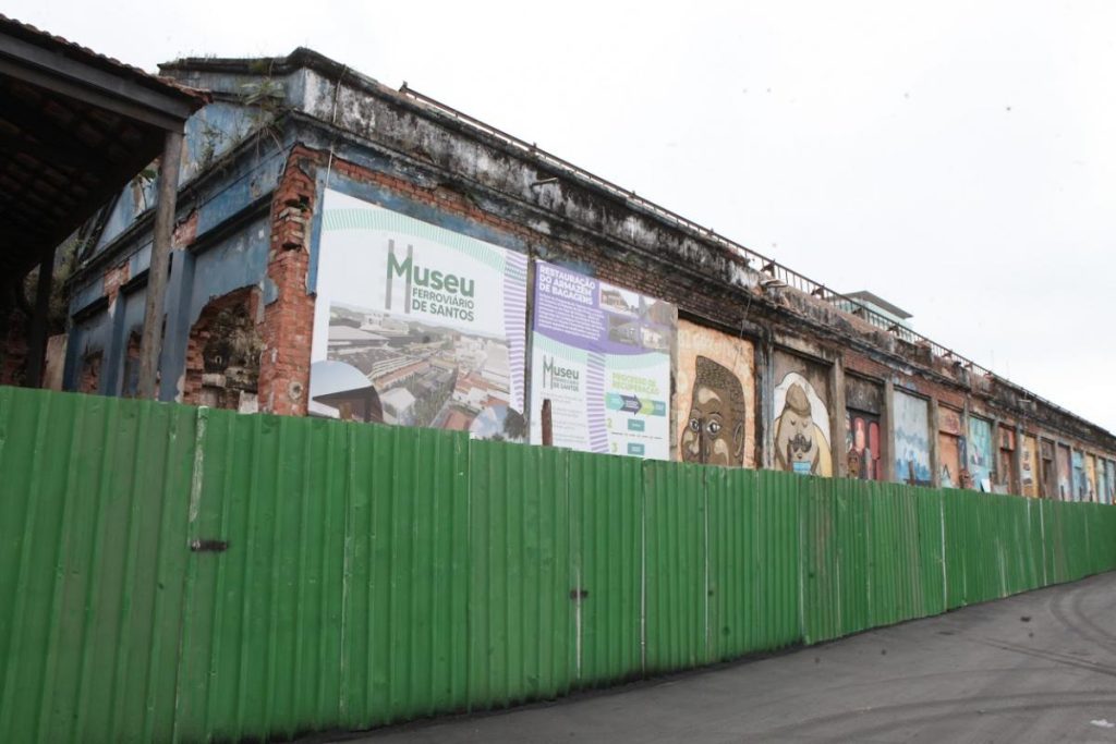 Armazém é restaurado para virar Museu Ferroviário