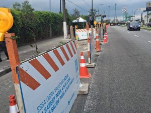 Sabesp retoma obra que envolve tubulação entre Santos e VC