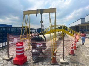 Sabesp dá início a etapa decisiva da travessia subaquática