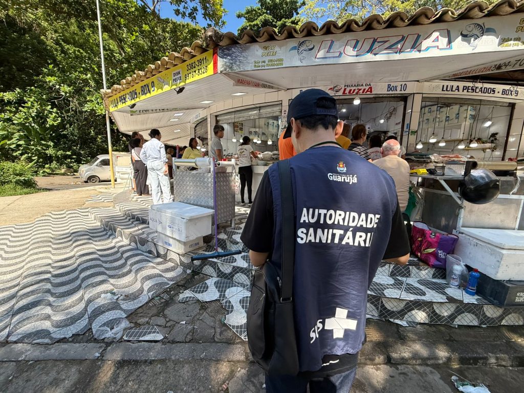 Guarujá fiscaliza peixarias e mira Semana Santa