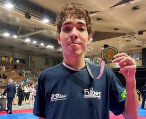 Santista vence etapa do mundial de taekwondo e sobe mais um degrau na busca pelas Olimpíadas