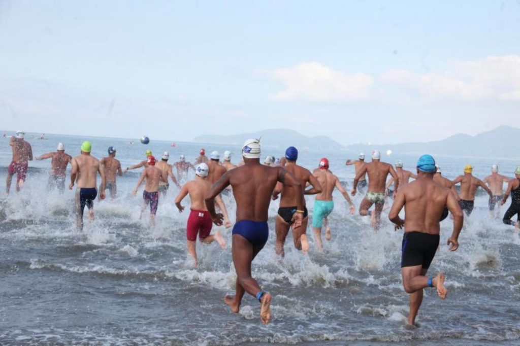 Santista de Águas abertas começa neste domingo na Aparecida