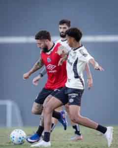 Santos termina preparação para estreia na Copa do Brasil, contra o Coritiba