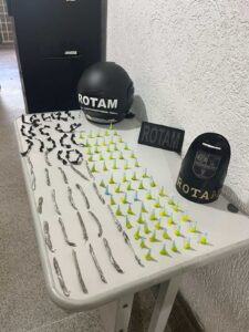 GCM apreende drogas em bueiro na Esplanada dos Barreiros