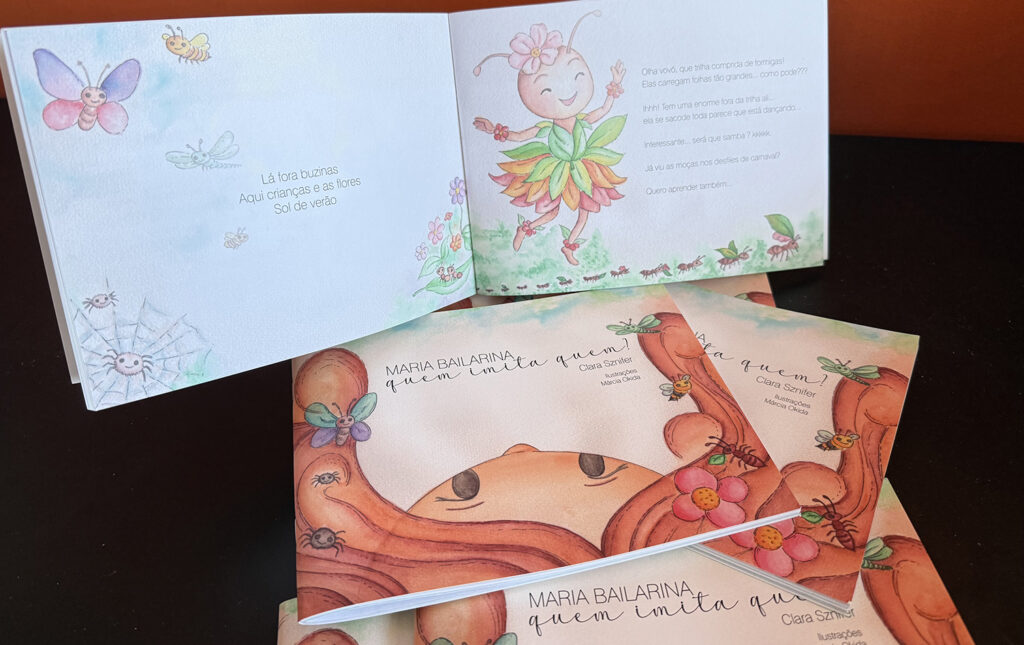 Escritora santista celebra ligação com a neta em novo livro infantil