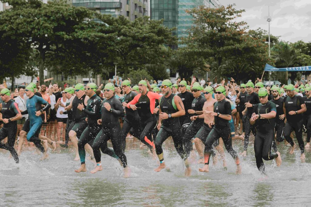 Santos recebe primeira etapa do Troféu Brasil de Triathlon neste domingo