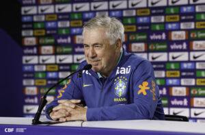 Presidente da CBF ‘garante’ renovação de Ancelotti na seleção até 2030: ‘Dá para cravar’