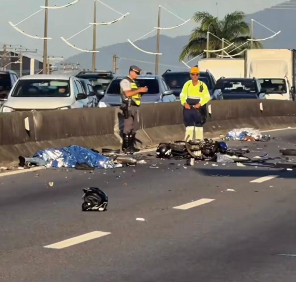 Motociclista morre em acidente na Via Expressa Sul