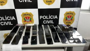 Polícia apreende 8 mil celulares irregulares na Baixada Santista