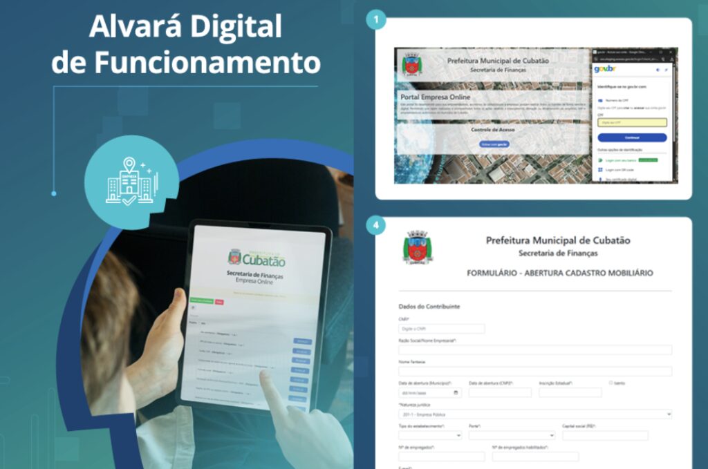 Cubatão lança Alvará Digital; sistema entra em operação no dia 15