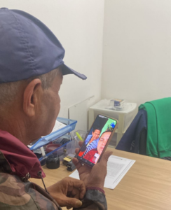 Idoso que vivia nas ruas de Guarujá reencontra a família