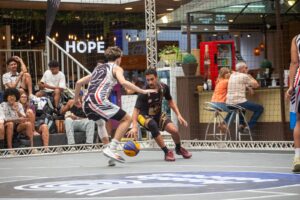 Liga ANB 3×3 movimenta shopping em Santos com competição nacional