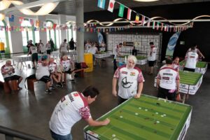 Museu Pelé recebe torneio de futebol de botão em esquenta para a Copa