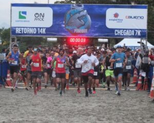 Corrida Poseidon 2026 abre inscrições para provas na areia em Santos
