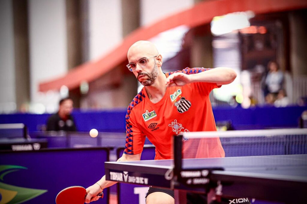 Mesatenistas de Santos conquistam títulos no Campeonato Brasileiro Paralímpico