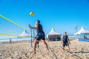 Bertioga realiza competições esportivas na praia em julho
