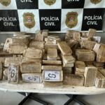 Três toneladas de drogas apreendidas em cinco meses na Baixada Santista