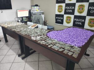 Polícia apreende mais de 6 mil porções de entorpecentes em Mongaguá