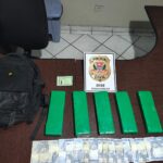 Foragido é preso com quase 3 kg de drogas em Peruíbe
