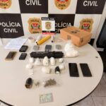 Polícia apreende drogas e prende mulher em flagrante em SV