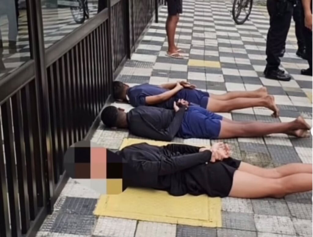 Adolescentes roubam celular, gravam ação e são apreendidos; VÍDEO