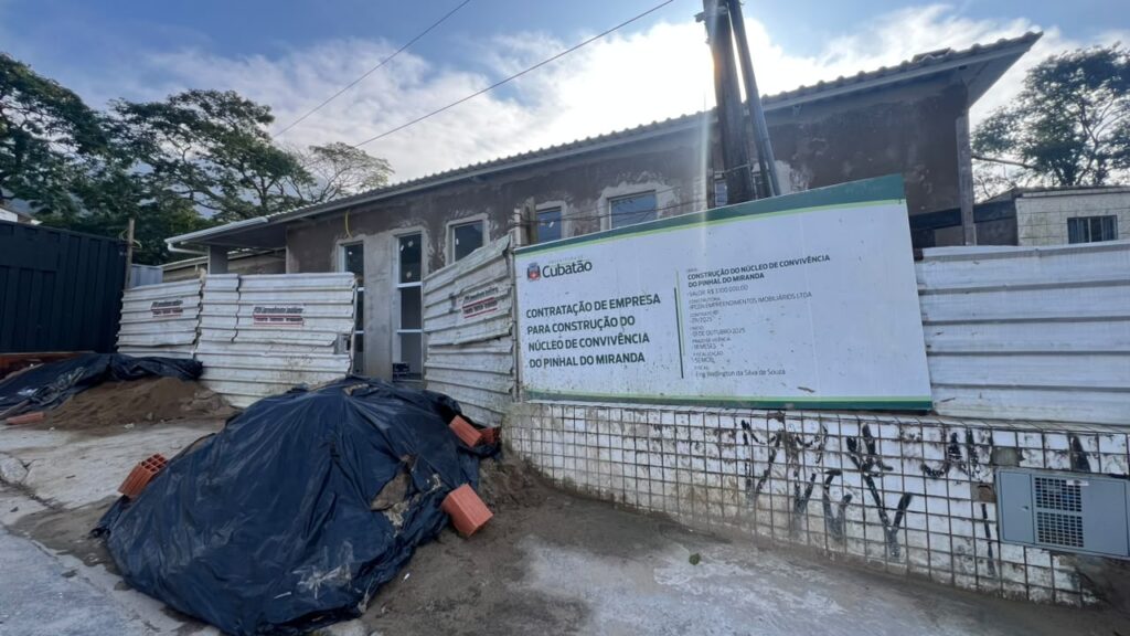 Cubatão inicia construção de novo Centro de Convivência