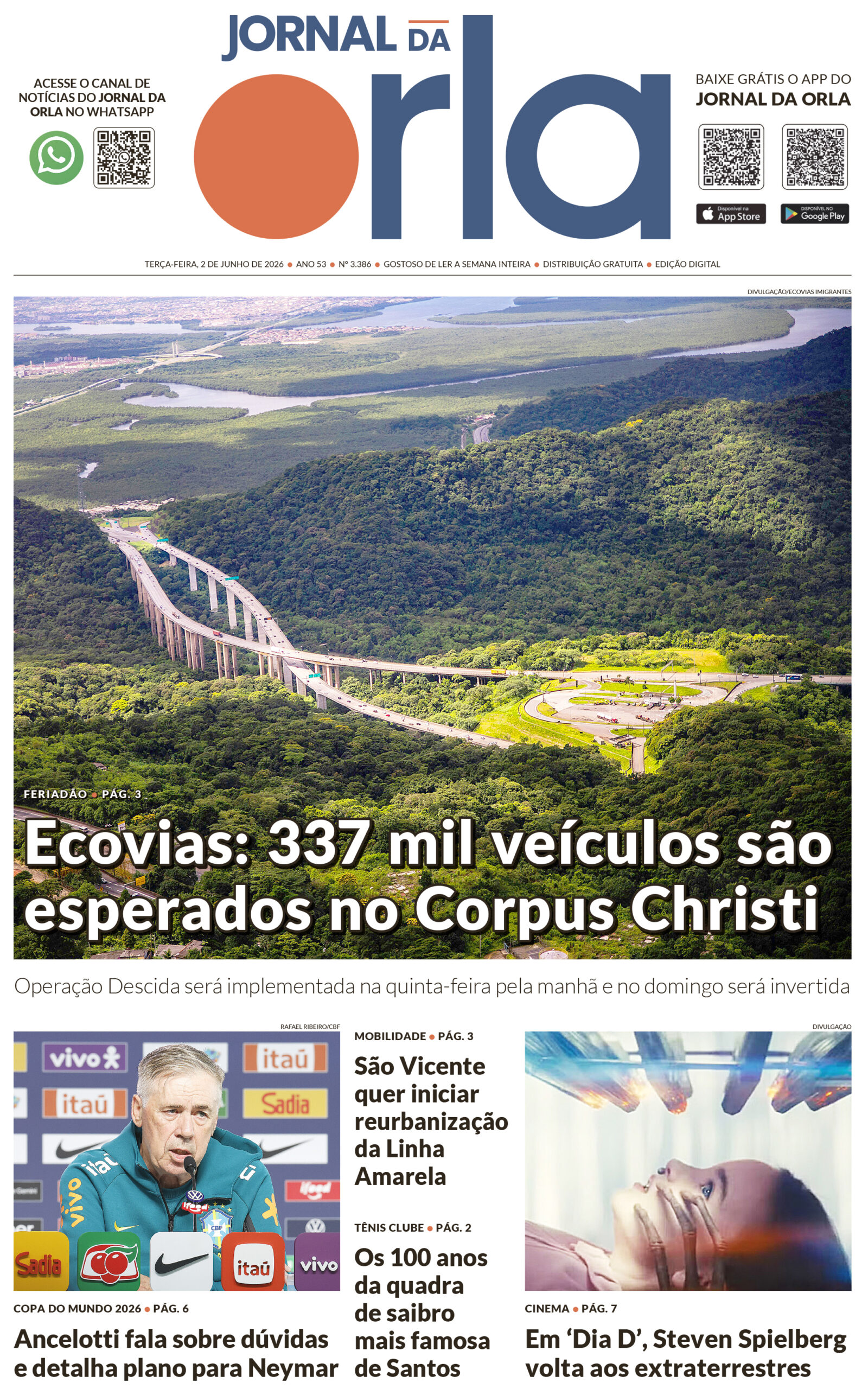 2.junho.2026 – N. 3.386