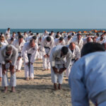 “Grande treino” na praia celebra Dia do Carateca