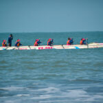 Remando no barco da superação, atletas enfrentam o mar da vida