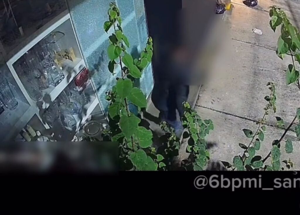 Procurado por furtos a comércios é preso em Santos; VÍDEO